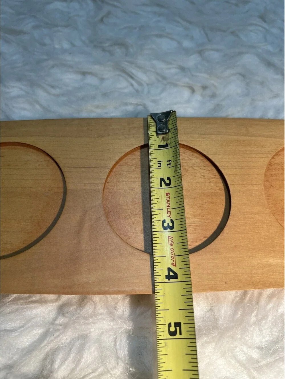 Longaberger Wood Riser Regular Flower Pot Holder